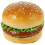 Realistisk Hamburger, Simulerad Mat För Fotografering 10