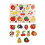 Number Läro Puzzlebräda För Barn (Frukter) 3