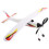 3St Leksak Diy Banddriven Flygplan Glidflygplan Modell 1