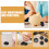 50Pcs Sparsgrispropp: Gummipropar Till Pengaskrin, Svart 7