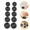50Pcs Sparsgrispropp: Gummipropar Till Pengaskrin, Svart 10