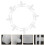 50 Set DIY Dockor Docktillbehör Dockskelett Led Plast Vit 25 Mm 6
