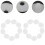 50 Set DIY Dockor Docktillbehör Dockskelett Led Plast Vit 25 Mm 5