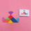 3Pcs Barn Tangram Träpussel Leksaker För Användning 11