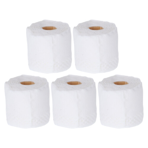 5Pcs Dockshus Rullepapper Mini Pappersrulle 1