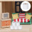 5Pcs Dockshus Rullepapper Mini Pappersrulle 5