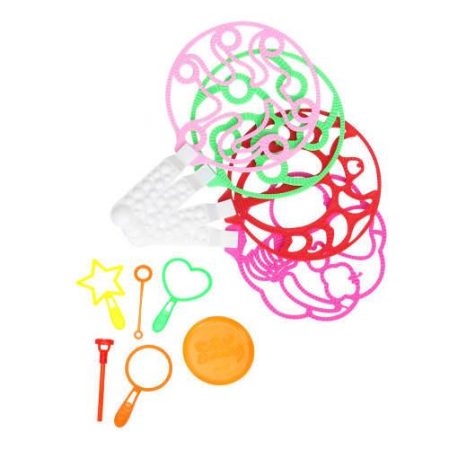 1 Set/10 Pcs Blås Bubblar Lärospel Plastbubbelverktyg För Barn