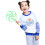 1 Set/10 Pcs Blås Bubblar Lärospel Plastbubbelverktyg För Barn 2