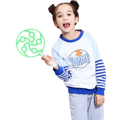 1 Set/10 Pcs Blås Bubblar Lärospel Plastbubbelverktyg För Barn 1