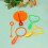 1 Set/10 Pcs Blås Bubblar Lärospel Plastbubbelverktyg För Barn 8