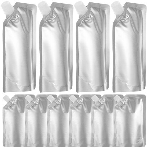 20Pcs Drickspåsar Plastflaskor Juicesäckar Bärbara Spritsäckar 1