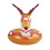 1 Styck Deer Snösläde Utomhusutrustning Pvc Influerbar Snörör 1