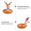 1 Styck Deer Snösläde Utomhusutrustning Pvc Influerbar Snörör 2