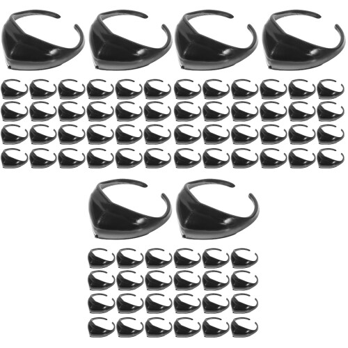300St Mini Dockmasker Svart Perfekt För DIY Och 2