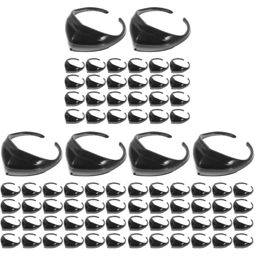 300St Mini Dockmasker Svart Perfekt För DIY Och 1