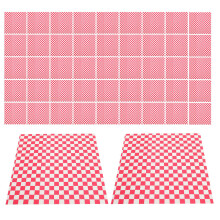 100Pcs Hamburgerförpackningspapper, Smörstensbeständiga Insatser