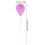 8Pcs 1/12 Mini Miniatyr Ballonger För Dockhus 3