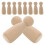 10Pcs Trädocka Barn Graffiti Leksaker (65Mm ) 5