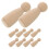 10Pcs Trädocka Barn Graffiti Leksaker (65Mm ) 7
