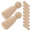 10Pcs Trädocka Barn Graffiti Leksaker (65Mm ) 9