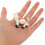 6Pcs Mini Getter Figuriner Realistiska Små Lamm Pedagogiska Leksaker 8