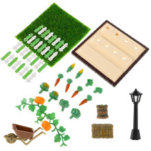1 Set Miniatyr Bondesaker För Sandlåda