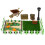1 Set Miniatyr Bondesaker För Sandlåda 8