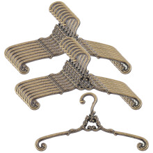 15Pcs Miniatyrklädhängare Metall För Dockkläder Inredning