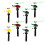 8Pcs Diy Pull String Flygplan Flynande Leksak Plan 4