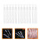 24 Pcs Hjärtformade Blåslock Tom Rör För Fest & Bröllop 8