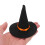 12Pcs Halloween Mini Häxhättor Och Käppar För 4
