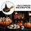 12Pcs Halloween Mini Häxhättor Och Käppar För 5