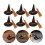 12Pcs Halloween Mini Häxhättor Och Käppar För 10
