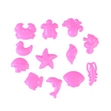 12Pcs Sand Set För Barn Ocean Färg
