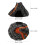 Plastvolcano Sandbord Landskapsdekoration Simulerad 3