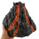 Plastvolcano Sandbord Landskapsdekoration Simulerad 7