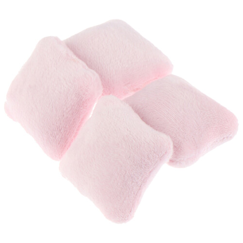 4Pcs Mini Soffkudde Falsk Skrivbordsmini Inredning 1
