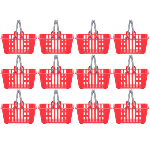 12Pcs Mini Inköpskorg För Hushåll, Barn, , Leksak