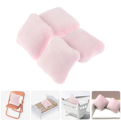 4Pcs Mini Soffkudde Falsk Skrivbordsmini Inredning 2