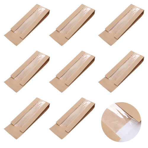 Fönster Kraftpåsar 25Pcs För Förvaring