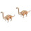 2St 3D Träpussel Dinosaurier I Naturmaterial För Barn ( ) 4
