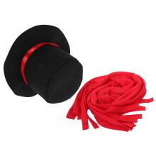2 Delar Julens Snögubbe Kostym Kit Hatt Och Halsduk