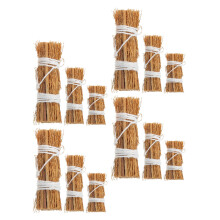 12Pcs Mini Höbalar Dockskåpsaccessoarer Falska Höstackar För Bord
