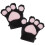 1 Par Plusskatt Handskar Cosplay Katt Varm Muffar Vinter 1