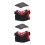 2Satser Dockkläder Graduationstil Svart Dockoutfit Hatt Och Kläder 4