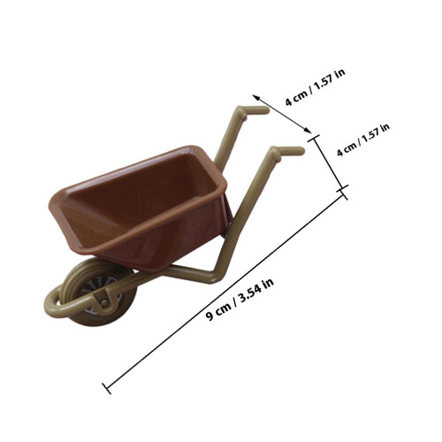 2 Delar Mini Vagnmodell Miniatyrvagn Tillbehör 1
