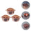 3Pcs Dockshus Suppkastruller Mini Suppkärl Söt Inredningsdekoration 11