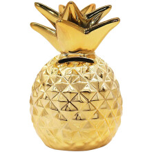 Ananas Sparsgris Keramisk Pengaskåp Fruktknallig Inredning