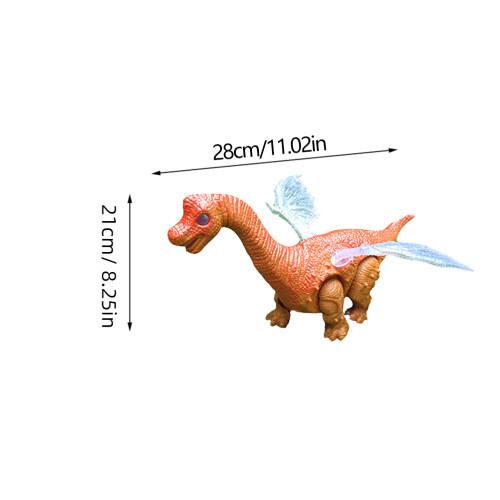 Simulation Elektrisk Brachiosaurus Ljus Och Musik För Barn 1