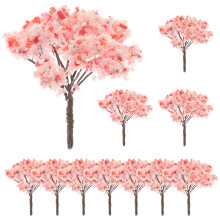 12Pcs Modell Kirsbom Diorama Landskapsdesign
